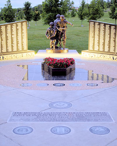 Missouri Vietnam Veterans Memorial at C of O